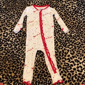 Kickee Ruffle Christmas Outfit